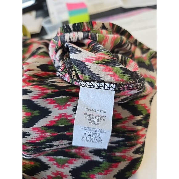 Soprano Jumpsuit Romper Womens S Abstract Zig Zag Spaghetti Straps Pockets - Picture 11 of 11